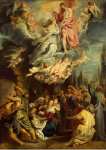 Rubens Pieter Paul Coronation of the Virgin  - Hermitage